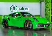 2021 BRAND NEW PORSCHE 911 TURBO S GCC SPEC IN PYTHON GREEN, WARRANTY AVAILABLE