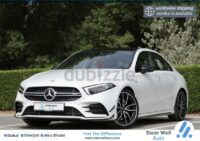 2021 | MERCEDES BENZ A 35 – WITH AERODYNAMIC KIT – 2 YEARS WARRANTY AND GCC SPECS | INCLUDING VAT