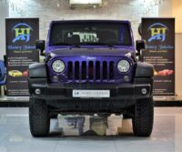 AED 1,821 Per Month / 0% D.P | Jeep Wrangler Sport 2017 Model!! in Purple Color! GCC Specs