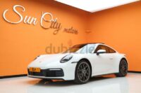 AED 7,344 /MONTH ((WARRANTY AVAILABLE)) 2020 PORSCHE 911 CARRERA 3.0L F6 TURBOCHARGED – 379 BHP