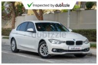 AED1121/month | 2016 BMW 318i 1.5L | Full Service History | GCC Specs | Ref#17923