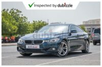 AED1567/month | 2017 BMW 420i Sport GranCoupe 2.0L | Full BMW Service History | GCC | Ref#17156