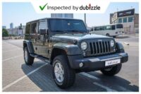 AED1671/month | 2015 Jeep Wrangler Unlimited Sahara 3.6L | GCC Specs | Ref#18530