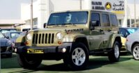 ALMOST NEW..JEEP WRANGLER ((Sahara Unlimited)) GCC Specs..Full Service History..1st Owner..5+doors