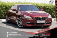 BMW 640i V6 TWIN TURBO – 2013 – GCC – 1 YEAR WARRANTY UNLIMITED KM AVAILABLE