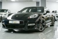 ===DEPOSIT TAKEN===PORSCHE PANAMERA TURBO, 4.8L V8 500hp, Black 2010, FSH.