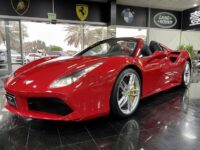 Ferrari 488 spider Hard top convertible，only 33500km, under warranty, GCC