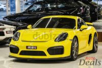 Porsche Cayman GT4 | GCC – Under Warranty – Low Mileage | Manual Transmission