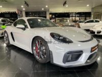 PORSCHE CAYMAN GT4,FULL OPTION,UNDER WARRANTY,GCC SPECS