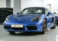 PORSCHE CAYMAN S 2.5L 4 Cylinders 350hp, BLUE 2018, FSH, UNDER WARRANTY TILL JUNE 2022.