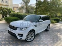 Range Rover Sport Supercharged V6 White 2017 Like New
