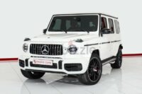 WARRANTY AVAILABLE || Mercedes-Benz G63 AMG 2021 White-Red+Black 5,000 KM