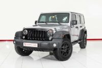 WARRANTY UNTIL JULY 2022 || Jeep Wrangler UNLIMITED WILLYS 2017 Silver-Black 79,000 KM GCC Car