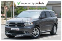 AED1614/month | 2017 Dodge Durango 3.6L | Full Dodge Service History | GCC Specs | Ref#14616