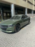 dodge charger 2018 / customized tires and brakes / green color