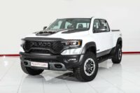 WARRANTY AVAILABLE || Dodge RAM TRX 4X4 2021 White-Black+Red 2,000 KM
