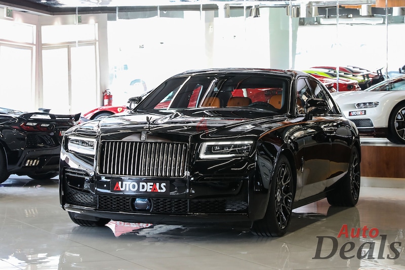 2022 Rolls Royce Ghost Black Badge | GCC – Warranty and Service Contract Available | Top Options