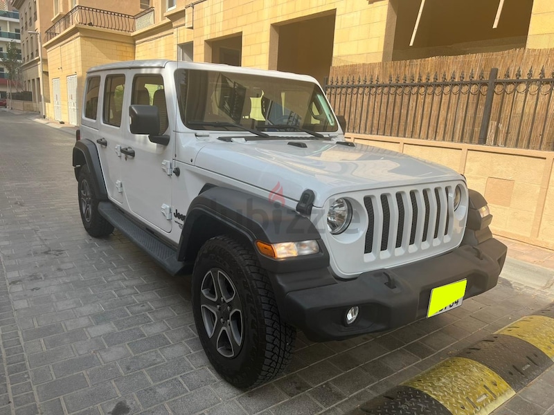 JEEP WRANGLER SPORT UNLIMITED #GCC#WARRANTY TILL 2026# WELL MAINTAINED # FOR SALE AED 159000/-